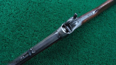 SHARPS SLANT BREECH MODEL 1853 SPORTING RIFLE IN 52 CALIBER - Image 4 of 23
