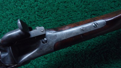 SHARPS SLANT BREECH MODEL 1853 SPORTING RIFLE IN 52 CALIBER - Image 9 of 23