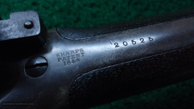 SHARPS MODEL 1853 SLANT BREECH SPORTING RIFLE - Image 19 of 25
