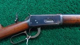 SPECIAL ORDER WINCHESTER MODEL 1894 RIFLE IN 30 WCF