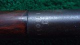 VERY SCARCE WINCHESTER MODEL 1892 SHORT RIFLE WITH 16 INCH BARREL IN 44 WCF - 18 of 24