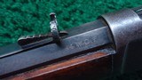 VERY SCARCE WINCHESTER MODEL 1892 SHORT RIFLE WITH 16 INCH BARREL IN 44 WCF - 6 of 24