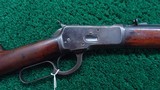 VERY SCARCE WINCHESTER MODEL 1892 SHORT RIFLE WITH 16 INCH BARREL IN 44 WCF