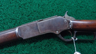 SCARCE WINCHESTER 1876 WITH SPECIAL ORDER 30 INCH HEAVY BARREL - Image 2 of 25