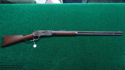 SCARCE WINCHESTER 1876 WITH SPECIAL ORDER 30 INCH HEAVY BARREL - Image 25 of 25