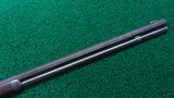 SCARCE WINCHESTER 1876 WITH SPECIAL ORDER 30 INCH HEAVY BARREL - 7 of 25