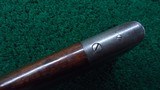 SPECIAL ORDER WINCHESTER MODEL 1876 RIFLE WITH UNUSUAL 28 INCH HALF OCTAGON BARREL - 19 of 24