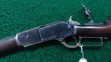 SPECIAL ORDER WINCHESTER MODEL 1876 RIFLE WITH UNUSUAL 28 INCH HALF OCTAGON BARREL - 2 of 24