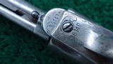 ENGRAVED COLT SINGLE ACTION BLACK POWDER FRAME REVOLVER - 15 of 16