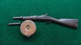 VERY SCARCE SPRINGFIELD TRAPDOOR MODEL 1869 RIFLE CONVERTED TO A LINE THROWING GUN - 2 of 25