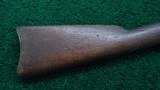 VERY SCARCE SPRINGFIELD TRAPDOOR MODEL 1869 RIFLE CONVERTED TO A LINE THROWING GUN - 24 of 25