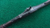 VERY SCARCE SPRINGFIELD TRAPDOOR MODEL 1869 RIFLE CONVERTED TO A LINE THROWING GUN - 8 of 25