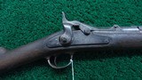 VERY SCARCE SPRINGFIELD TRAPDOOR MODEL 1869 RIFLE CONVERTED TO A LINE THROWING GUN - 5 of 25