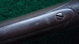 VERY SCARCE SPRINGFIELD TRAPDOOR MODEL 1869 RIFLE CONVERTED TO A LINE THROWING GUN - 16 of 25