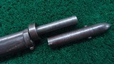 VERY SCARCE SPRINGFIELD TRAPDOOR MODEL 1869 RIFLE CONVERTED TO A LINE THROWING GUN - 11 of 25