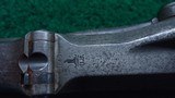 VERY SCARCE SPRINGFIELD TRAPDOOR MODEL 1869 RIFLE CONVERTED TO A LINE THROWING GUN - 10 of 25