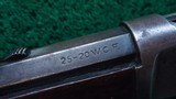 WINCHESTER MODEL 1892 RIFLE IN 25-20 WCF - 6 of 20