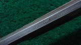 WINCHESTER MODEL 1892 20 INCH SHORT RIFLE IN 44 WCF - 12 of 21
