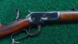 WINCHESTER MODEL 1892 20 INCH SHORT RIFLE IN 44 WCF - 1 of 21