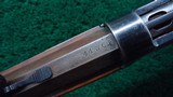 WINCHESTER MODEL 1892 20 INCH SHORT RIFLE IN 44 WCF - 6 of 21