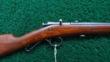 WINCHESTER MODEL 1902 BOLT ACTION SINGLE SHOT RIFLE IN 22 CAL