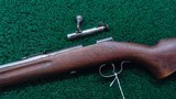 WINCHESTER MODEL 67 BOLT ACTION SINGLE SHOT RIFLE IN 22 CAL - 2 of 20
