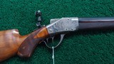 *Sale Pending* - CUSTOM A.O. ZISCHANG SHARPS BORCHARDT RIFLE IN CALIBER 32-40 - 1 of 21