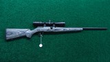 SAVAGE A17 SPORTER RIFLE IN 17 HMR CALIBER RIFLE WITH SCOPE - 20 of 20