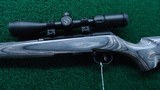 SAVAGE A17 SPORTER RIFLE IN 17 HMR CALIBER RIFLE WITH SCOPE - 2 of 20