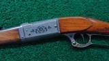 BEAUTIFUL FACTORY ENGRAVED SAVAGE MODEL 1899 TAKEDOWN RIFLE IN 32-40 - 2 of 25