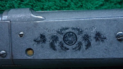 BEAUTIFUL FACTORY ENGRAVED SAVAGE MODEL 1899 TAKEDOWN RIFLE IN 32-40 - Image 8 of 25