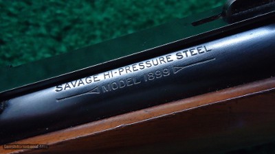 BEAUTIFUL FACTORY ENGRAVED SAVAGE MODEL 1899 TAKEDOWN RIFLE IN 32-40 - Image 17 of 25