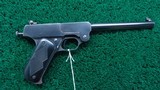 SAVAGE-STEVENS PROTOTYPE PISTOL FROM THE BAILEY BROWER COLLECTION
