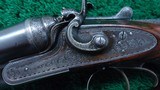 *Sale Pending* - BEAUTIFUL FACTORY ENGRAVED DOUBLE BARREL HAMMER GERMAN MADE SHOTGUN - 9 of 25