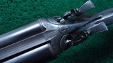 *Sale Pending* - BEAUTIFUL FACTORY ENGRAVED DOUBLE BARREL HAMMER GERMAN MADE SHOTGUN - 16 of 25