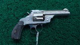 MARLIN MODEL 1887 TOP BREAK REVOLVER IN CALIBER 38 S&W - 1 of 9