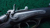 *Sale Pending* - VERY NICELY DONE DOUBLE BARREL 16 GAUGE HAMMER GERMAN SHOTGUN - 8 of 23