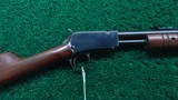 WINCHESTER MODEL 62A SLIDE ACTION RIFLE IN 22 S, L, OR LR