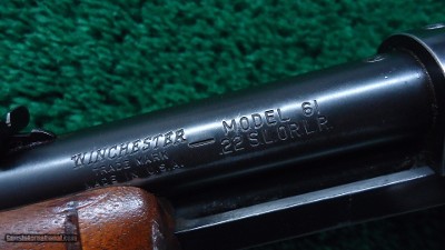 WINCHESTER MODEL 61 SLIDE ACTION TAKE DOWN RIFLE IN 22 S, L, OR LR - Image 6 of 18