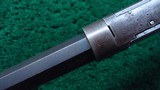 WINCHESTER MODEL 1890 SLIDE ACTION RIFLE IN 22 WRF - 10 of 22