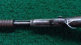 WINCHESTER MODEL 1890 SLIDE ACTION RIFLE IN 22 WRF - 9 of 22