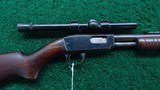 WINCHESTER MODEL 61 SLIDE ACTION RIFLE IN 22 S. L. OR L.R. - 1 of 20