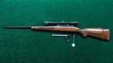 WINCHESTER MODEL 70 IN CALIBER 338 WIN MAGNUM WITH WEAVER SCOPE - 18 of 19