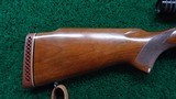 PRE-64 WINCHESTER MODEL 70 FEATHERWEIGHT RIFLE IN 308 WIN CALIBER - 19 of 21