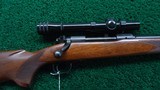 PRE-64 WINCHESTER MODEL 70 FEATHERWEIGHT RIFLE IN 308 WIN CALIBER - 1 of 21