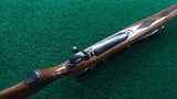 WINCHESTER MODEL 70 IN CALIBER 338 WIN MAGNUM WITH WEAVER SCOPE - 3 of 19