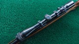WINCHESTER MODEL 70 IN CALIBER 338 WIN MAGNUM WITH WEAVER SCOPE - 4 of 19