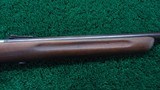 WINCHESTER MODEL 68 BOLT ACTION 22 RIFLE WITH THE EARLY GROOVED FOREARM - 5 of 18