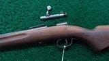 WINCHESTER MODEL 68 BOLT ACTION 22 RIFLE WITH THE EARLY GROOVED FOREARM - 2 of 18