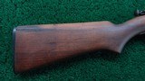 WINCHESTER MODEL 68 BOLT ACTION 22 RIFLE WITH THE EARLY GROOVED FOREARM - 16 of 18